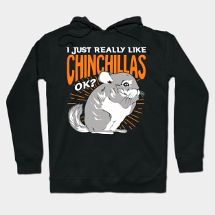 I Just Really Like Chinchillas Ok Hoodie